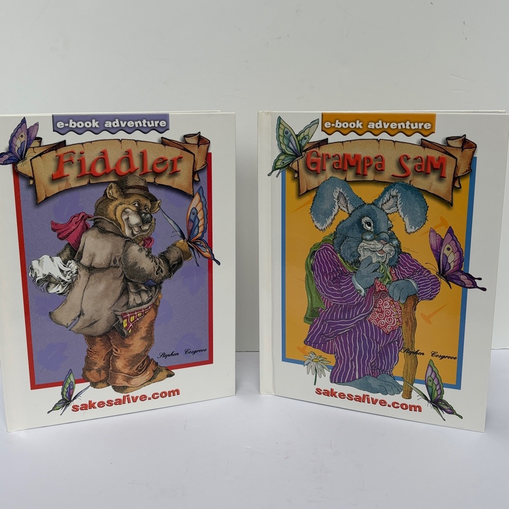 Fiddler and Grandpa Sam 2-Book Set From The Land of Barely There Series